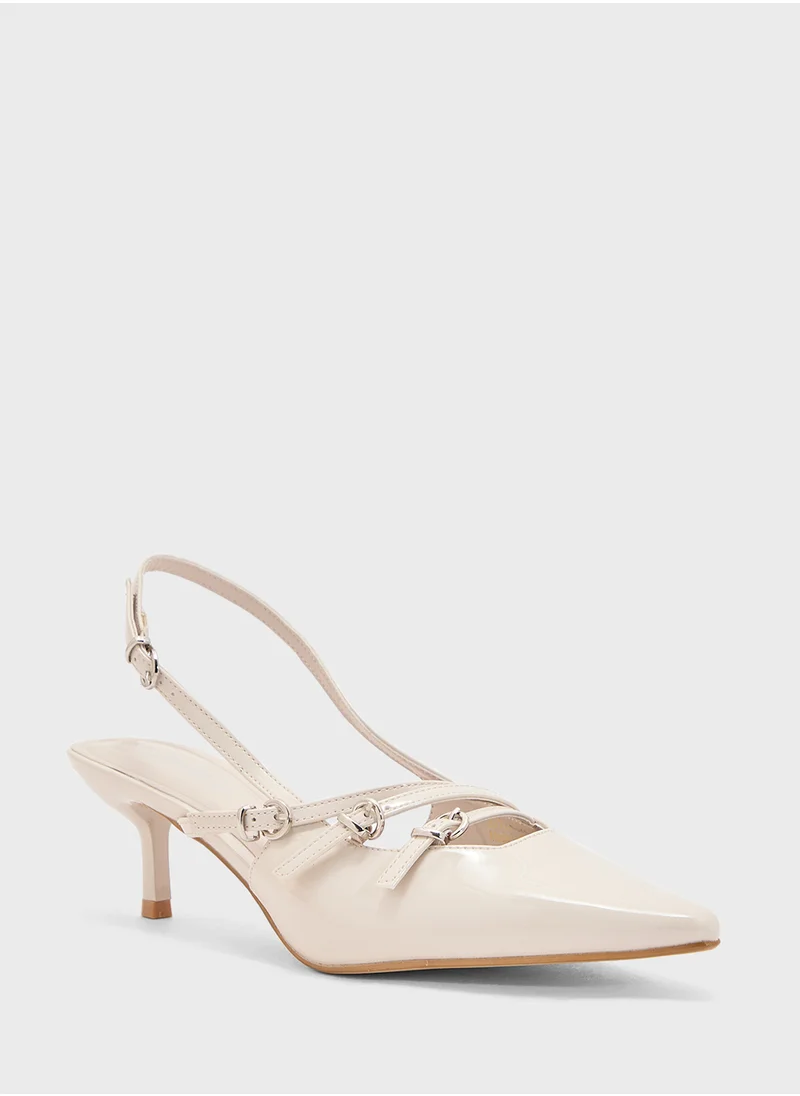 بيتك ستيبس Pointed Sling Back Pump