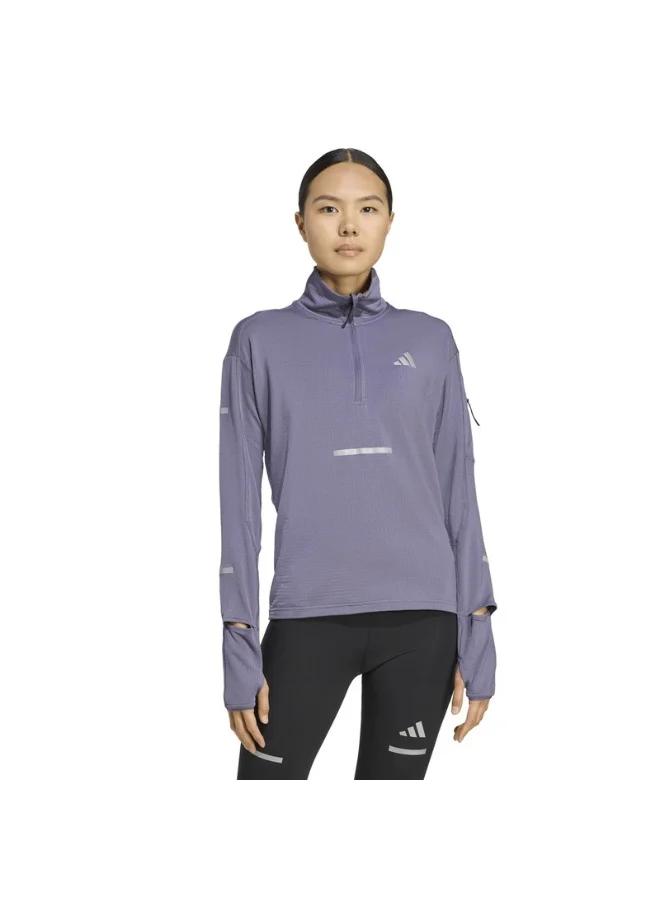 adidas Adidas Adi365 Warmhz W Purple Shirt (Long Sleeve) Other Shirts For Women