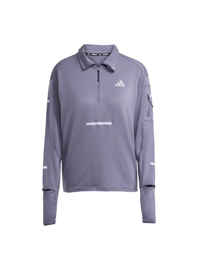 adidas Adidas Adi365 Warmhz W Purple Shirt (Long Sleeve) Other Shirts For Women
