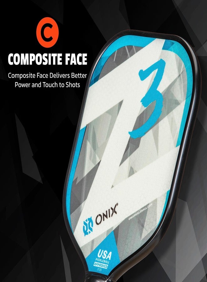 Onix Pickleball Z Series Paddles Graphite Carbon Fiber Pickleball Paddles with Cushion Comfort Pickleball Paddle Grip - USA Pickleball Approved - Image 4