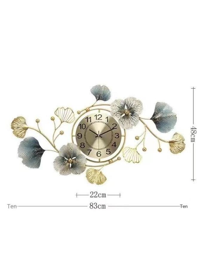 Bluejw New Chinese Modern Creative Simple Art Wall Clock Living Room Background Wall Decoration - Image 3