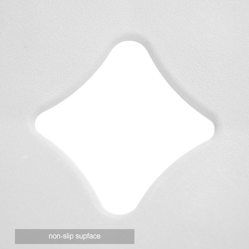 Webos Patented Non Slip Bathtub Mat Shower Bath Mats with Strong Suction Cups Superior Grip&Drainage Soft Heavy Duty Natural Rubber Bath Mat for Inside The tub (White, 28x16 inch) - Image 5