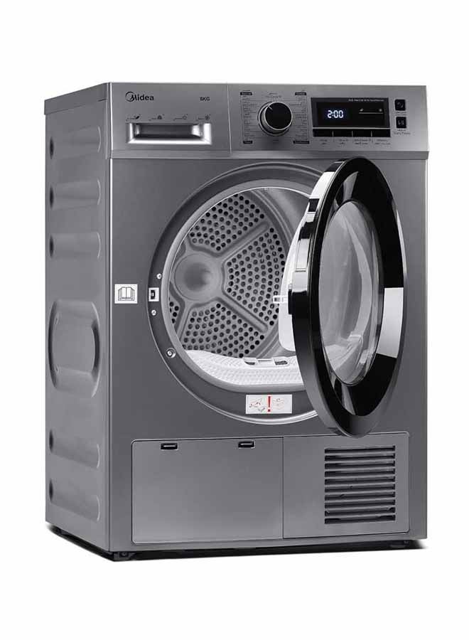 Midea Dryer Condensing With 16 Programs 8 kg MDG80CS Silver - Image 3