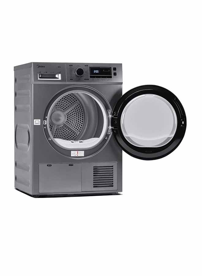 Midea Dryer Condensing With 16 Programs 8 kg MDG80CS Silver - Image 4