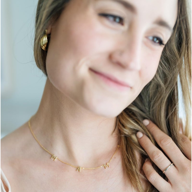 Benevolence LA Mama Necklace | Travel Gifts for Mom | Gift for New Mom | Mom Necklace for Wife, Sister, Grandma | Travel Accessories for Women | Designed in California - Image 3