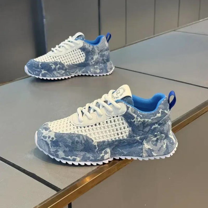 Men's Casual Low Top Sneakers Breathable Mesh Lightweight 2026 - Image 3