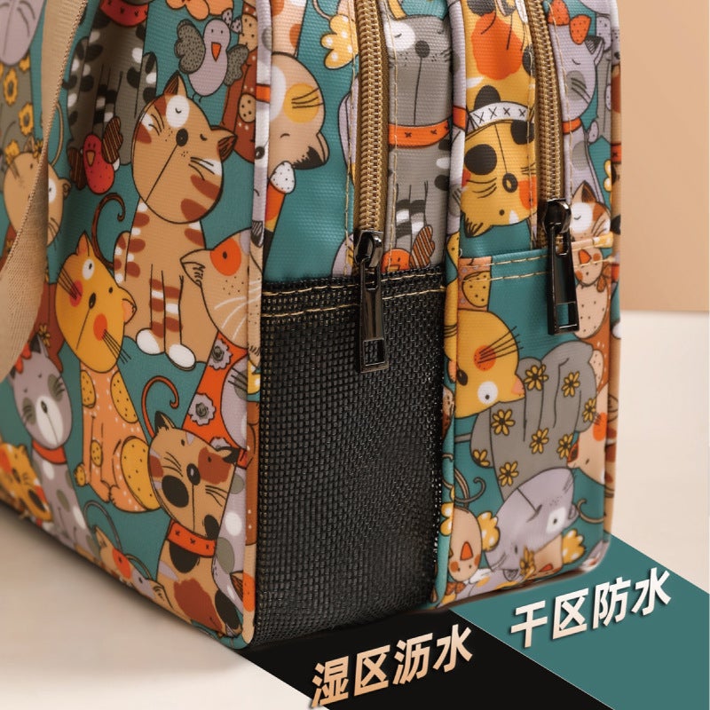 Cosmetic Bag Dry And Wet Separate Cosmetic Storage Bag Travel Portable Large Capacity Handbag Swimming Fitness Wash Bag - Image 3