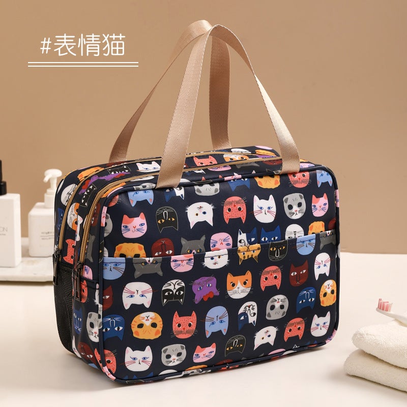 Cosmetic Bag Dry And Wet Separate Cosmetic Storage Bag Travel Portable Large Capacity Handbag Swimming Fitness Wash Bag - Image 1