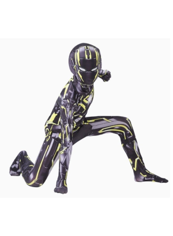 Compatible Black Iron Man Costume Cosplay Costume Stage Performance Clothes