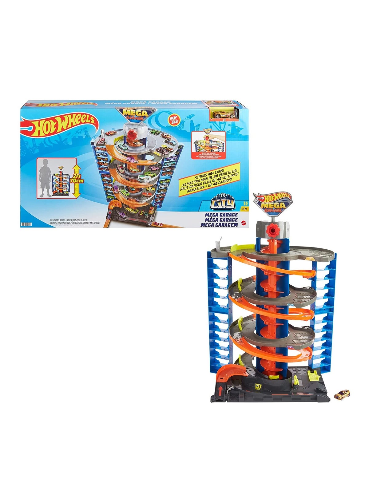 Gorila Autopista Hot Wheels Super Ultimate Garage De Gorila Pista
