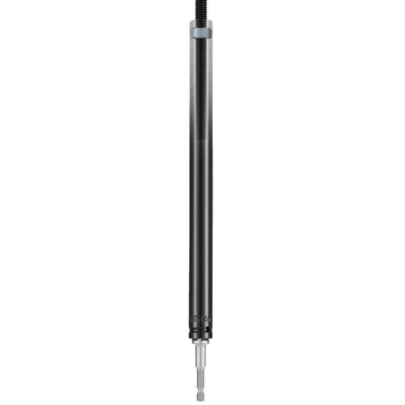 Blulu 9/16"(14mm) Power Nut Driver, Nut Runner Hollow Socket with 1/4" Hex Shank, Fit Long Bolts and Ductwork for Overhead Fastening Applications Operations(1 Pack, 10 Inch) - Image 5
