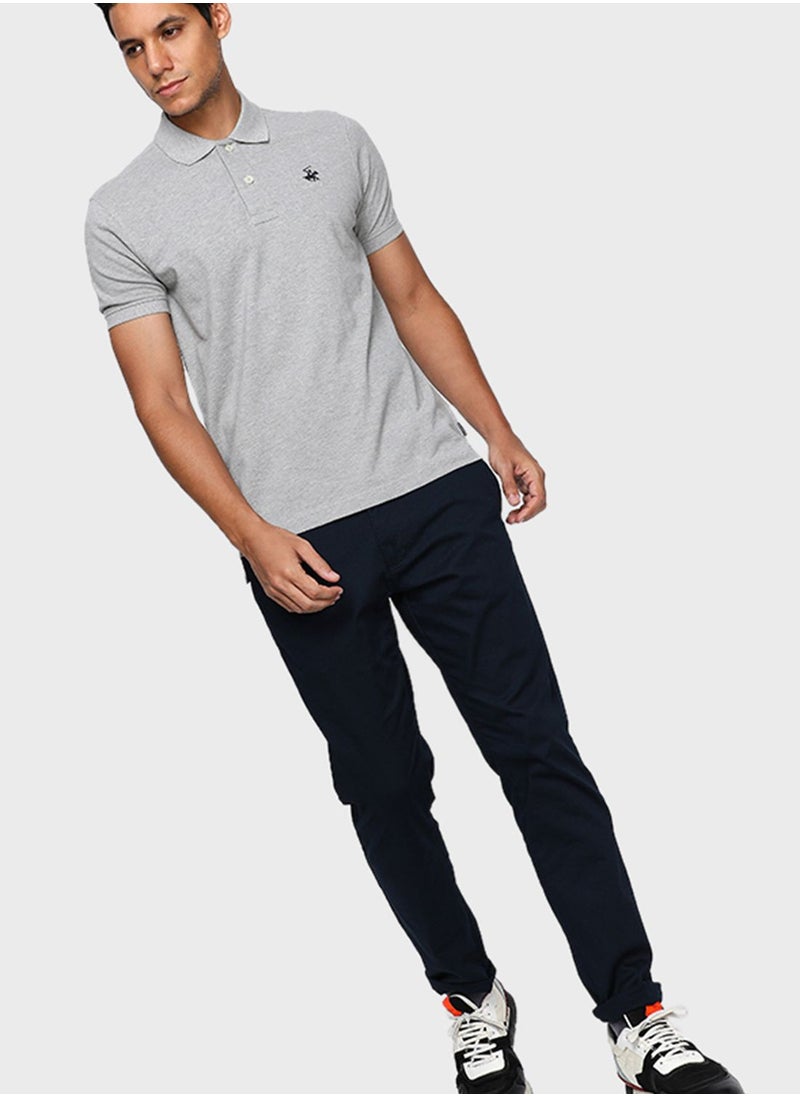 bhpoloclub - Embroidered Logo Polo - Image 1