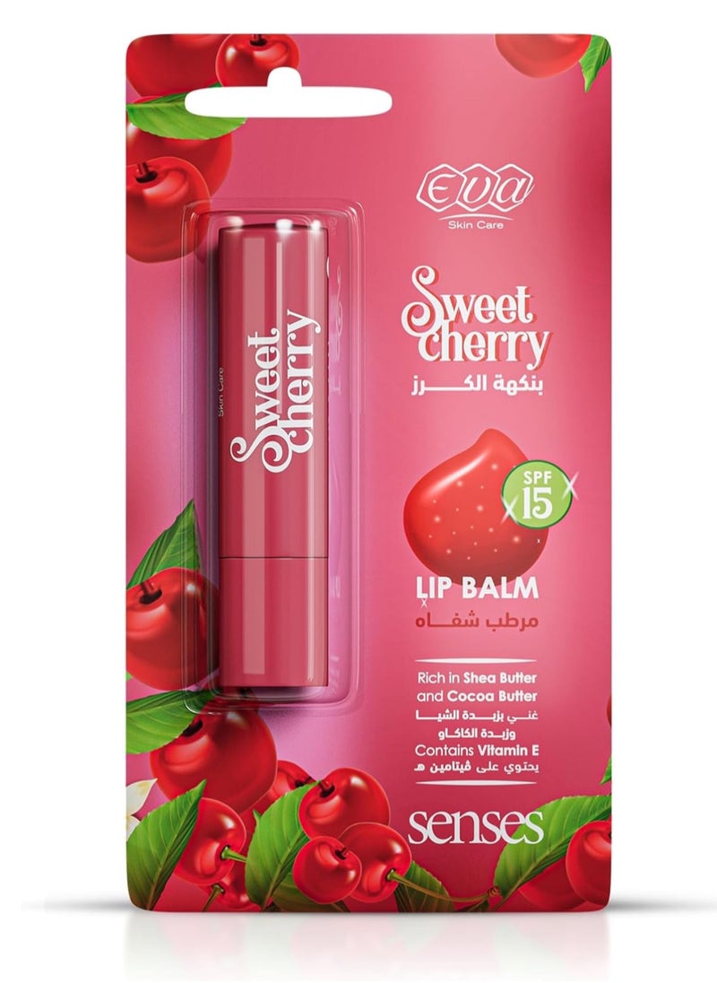 Eva - EVA SKIN CARE SENSES LIP BALM - SWEET CHERRY 4GM - Image 1