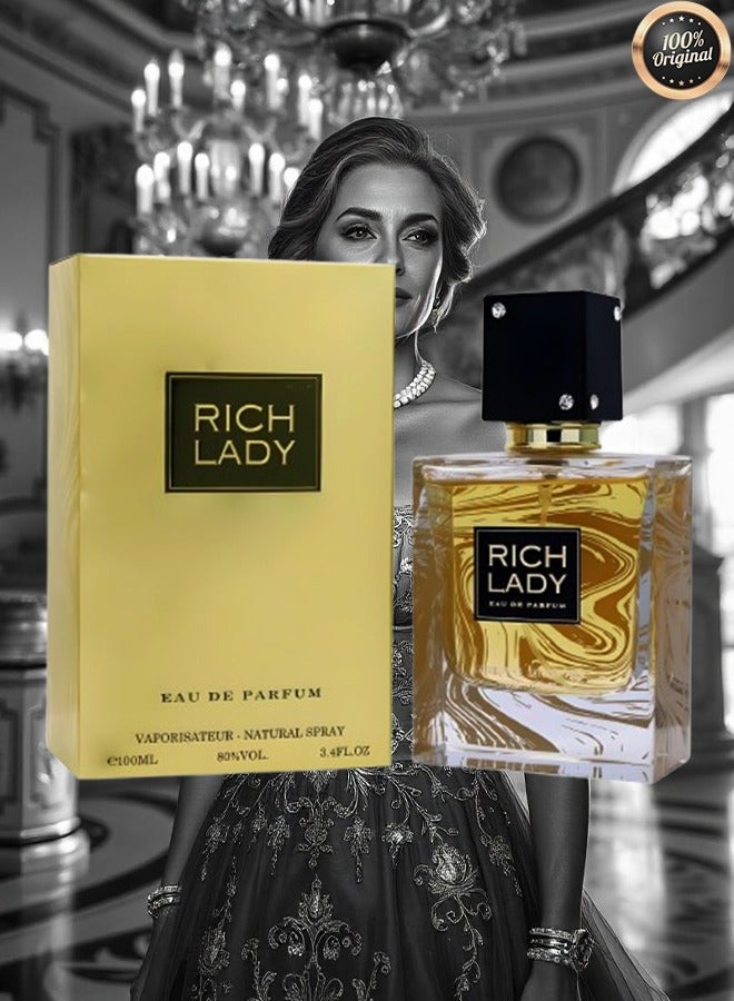 RIAVA PERFUMES Rich Lady Perfume For Women 100ml EDP Best Price