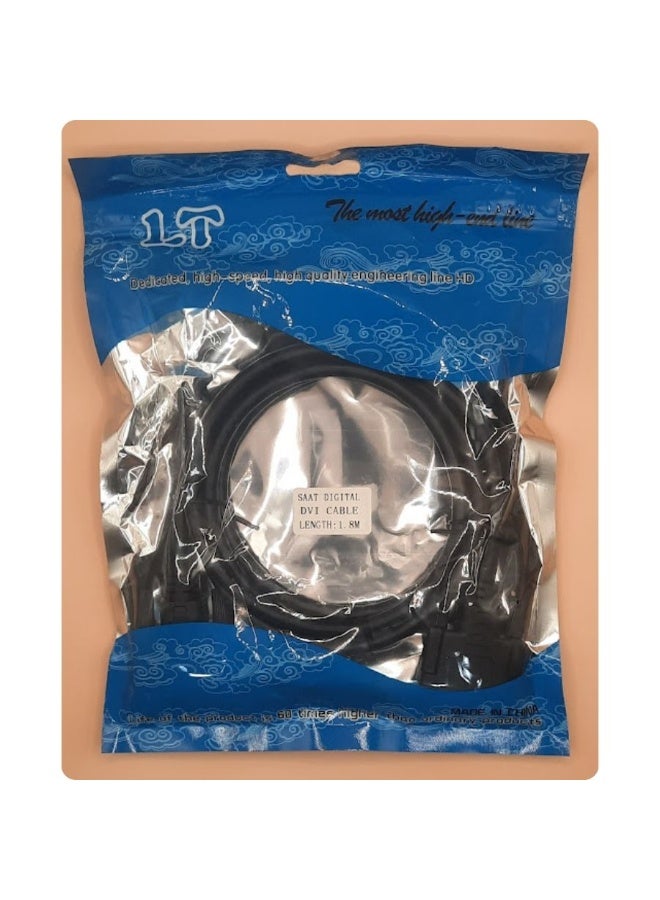 DVI 24+1 Cable M/M (1.8m) - Image 2