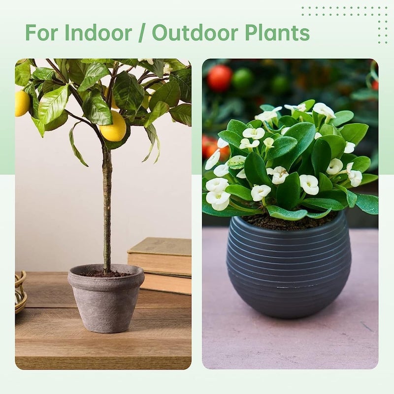 Excefore 3Pcs Plant Pot Grids, 11.8in Cuttable Grid Flower Pot Covers with 24 Stakes, ABS Plant Flower Protectors, Pets Digging Stoppers for Indoor Outdoor Plants - Image 3