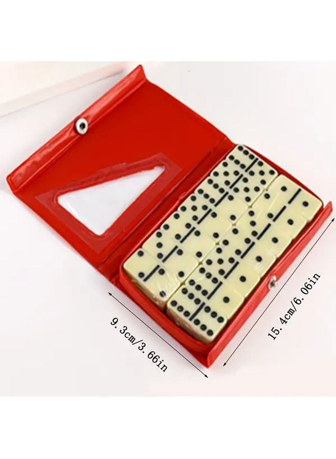 4006 صندومينو PVC في علبة خضراء لمباريات العائلة المسائية وألعاب الطاولة - Image 3