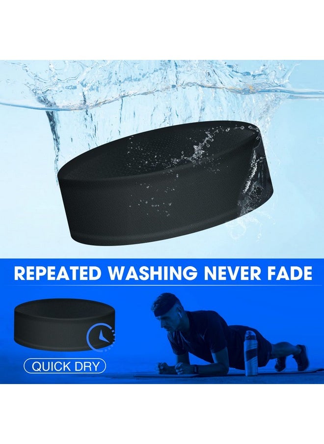 EasYoung - 6-Pack Men'S Headbands, Sweat Wicking Headband, Non Slip Headbands For Running, Fitness, Hairband For Women & Men - Image 1