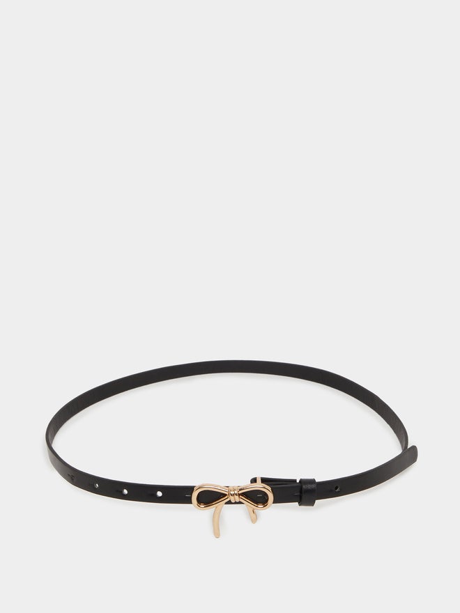 Styli Styli Solid Metallic Ribbon Buckle Belt  - Image 3