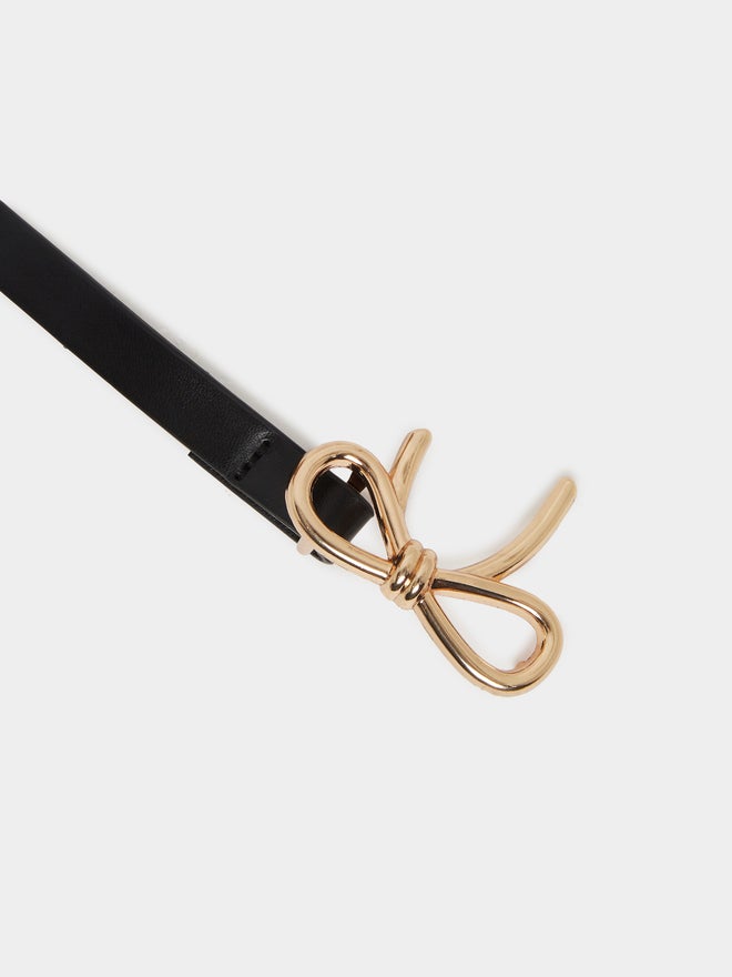 Styli Styli Solid Metallic Ribbon Buckle Belt  - Image 5