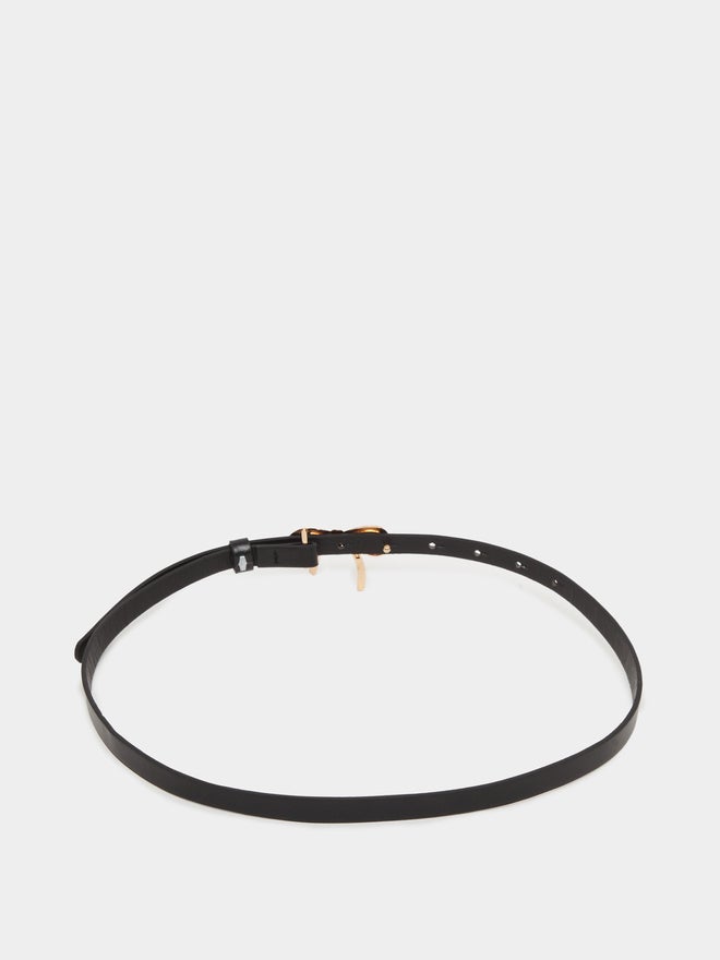 Styli Styli Solid Metallic Ribbon Buckle Belt  - Image 4