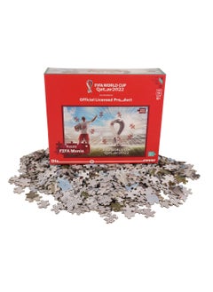 FIFA World Cup Qatar 2022 1000 Official Themed Jigsaw Puzzle Frame Learning Educational Toys  - Image 1