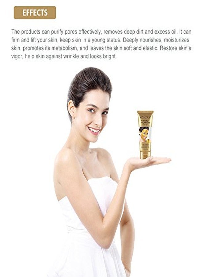 Mond'sub Gold Collagen Peel Off Facial Mask for Nourishing and Removing Blackheads - 120 ml - Image 2