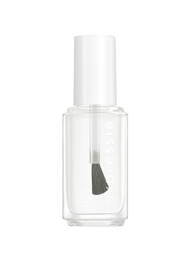 essie طلاء أظافر سريع الجفاف، شفاف دائمًا، 10 مل  - Image 1