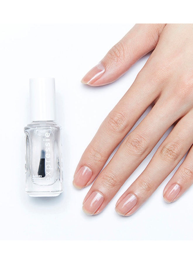 essie طلاء أظافر سريع الجفاف، شفاف دائمًا، 10 مل  - Image 4
