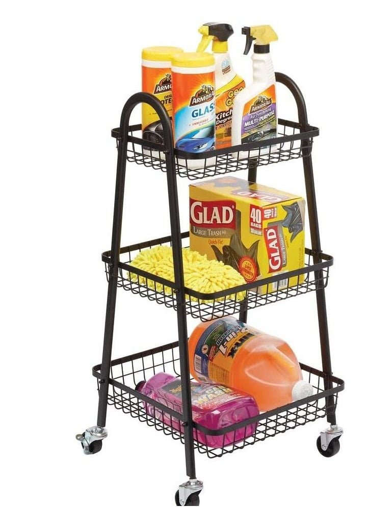 Cady One - Multi-Purpose Rolling Storage Trolley Cart For Kitchen - Image 1