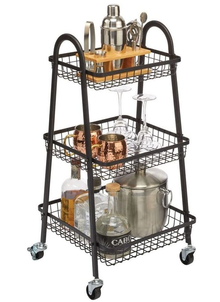 Cady One - Multi-Purpose Rolling Storage Trolley Cart For Kitchen - Image 1