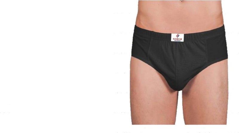 Seher Yıldızı Dawn Star 12 Pieces Black Color Slip Panties 