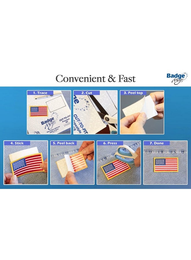 Badge Magic Cut to Fit Freestyle Patch Adhesive Kit (1-Pack) - Image 2