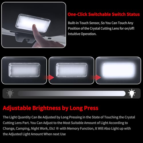 LaIIker Tailgate Decorative Lights for 2024-2026 Toyota Land Cruiser 250 1958 Prado Lc250 Trunk High Brightness LED Lighting Punch-Free Waterproof Interior Modification Accessories (Electric tailgate) - Image 5