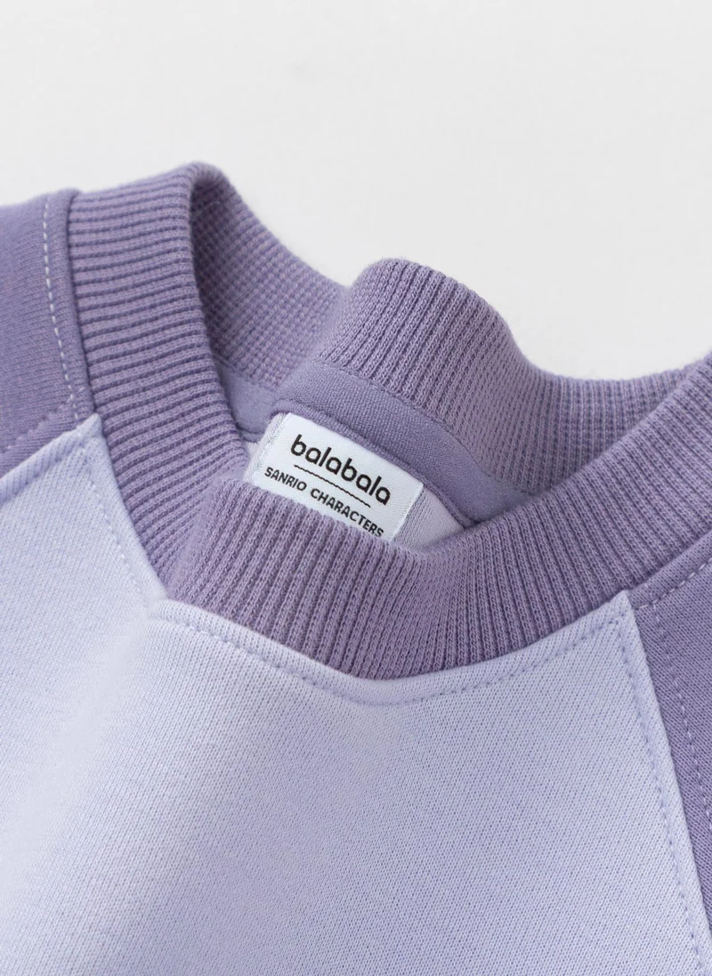 Balabala Kids Girl Round neck sweatshirt