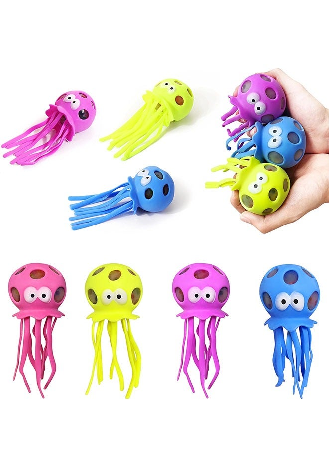Muyixin Squishy Stress Balls Ocean Animal Squeeze Toys for Kids and Teens Sensory Balls Fidget Toys Classroom Prizes - Image 4