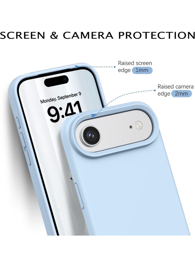 غطاء حماية ناعم من السيليكون السائل الناعم لهاتف iPhone 17 Air، مصنوع من الألياف الدقيقة، مقاوم للصدمات، لهاتف iPhone 17 Air مقاس 6.5 بوصة - Image 4