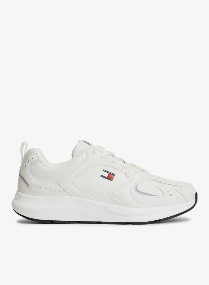 Mixed Texture Chunky Trainers