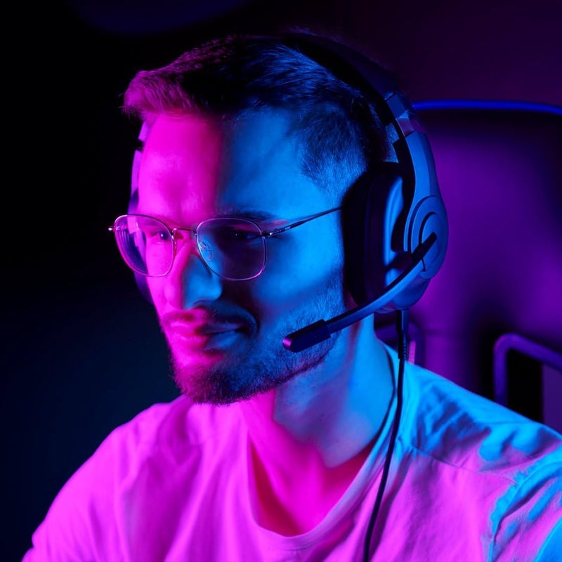 uRage Gaming Headset SoundZ 100 V2 with Microphone - Wired Multi-Platform Headphones with DTS:X 2.0 for PS4/PS5/PC/Xbox/Laptop/Smartphone - Over-Ear Gaming Headset - Black - Image 4