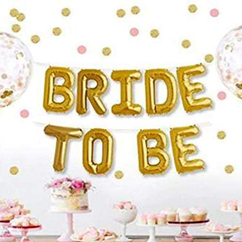 SOI Rubber Bride To Be Decoration Set Combo | Champagne Balloons | Ring Balloon | Bachelorette Party Decorations, 22 Pcs - Image 4
