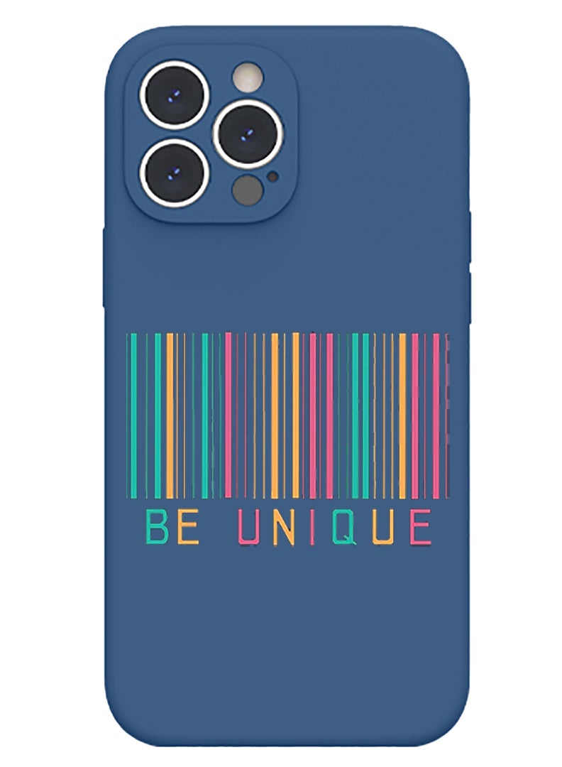 Theodor Protective Slim Fit Case Liquid Silicone Cover with Full Body Protection Anti-Scratch Shockproof Case For iPhone 14 Pro Blue  - Bears dance - Image 1