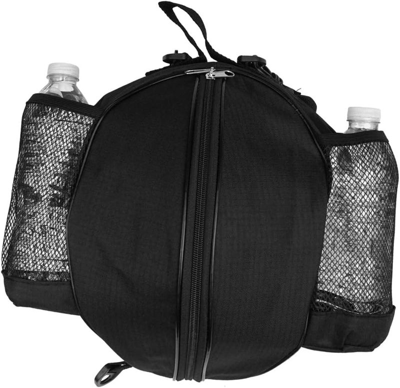 FoRapid Size 7 (29.5") Basketball Bag Soccer Ball Football Volleyball Softball Sports Ball Bag Holder Carrier+Adjustable Shoulder Strap 2 Side Mesh Pockets f/Water Bottle Towel Sports Shoes - Image 3