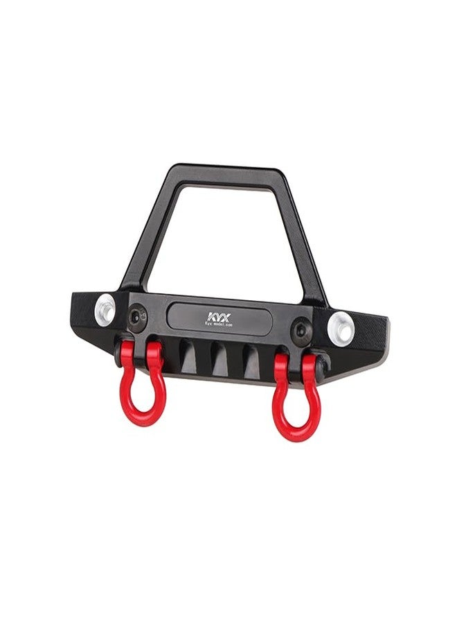 KYX Racing CNC Machined Aluminum Front Bumper Upgrades Parts Accessories for 1/10 RC Crawler Car Axial SCX10 PRO - Image 5