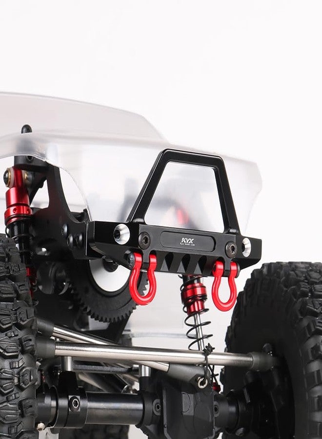 KYX Racing CNC Machined Aluminum Front Bumper Upgrades Parts Accessories for 1/10 RC Crawler Car Axial SCX10 PRO - Image 3