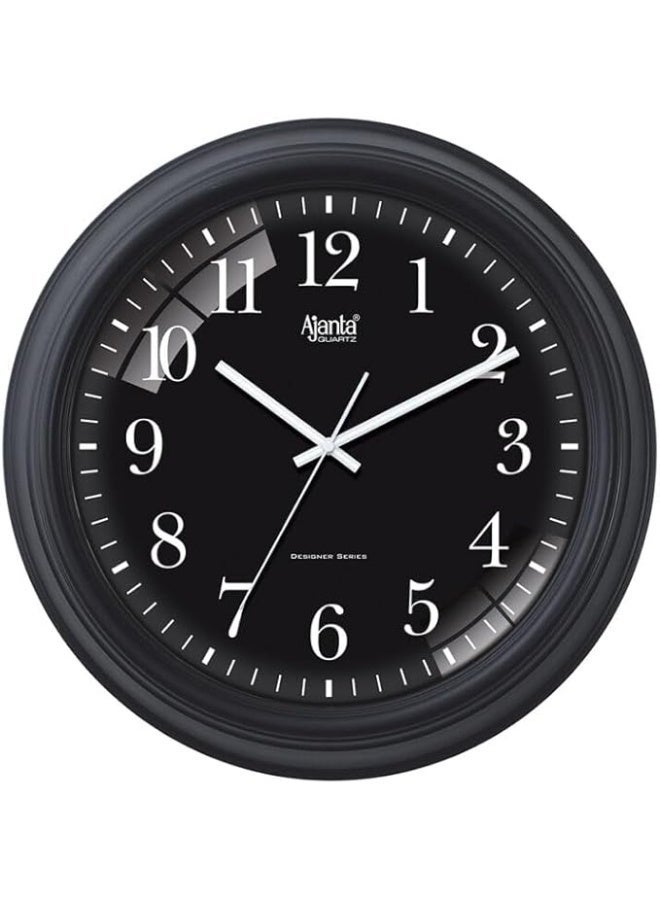 أجانتا ساعة حائط أجانتا مصممة – 1107 – أسود - Image 1
