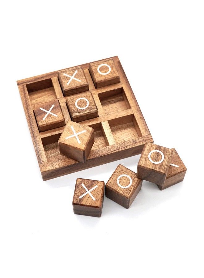 BSIRI Tic Tac Toe Game For Kids And Family Board Games 3D Travel Of Living Room Decor And Coffee Top Table Games Decor Family Games Night Classic Board Tictactoe - Image 3
