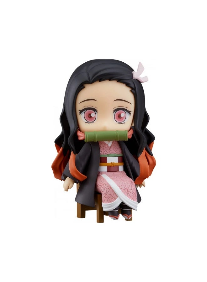GOOD SMILE COMPANY Demon Slayer : Kimetsu No Yaiba Nendoroid Swacchao!  Nezuko Kamado Figure by Good Smile Company 