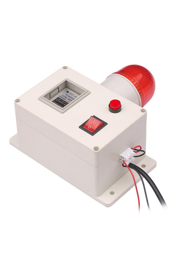Water Level Indicator Alarm Water Level Alarm Sensor Waterline Indicating Alarm Low or High Water Level Sensor Alarm with Silencer Switch