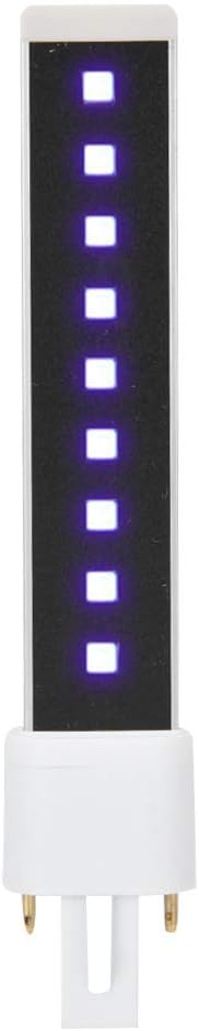 Sonew UV LED Nail Lamp Bulb 365405nm Double Light Source Nail Gel Curing Dryer Light Tube Replacement Lamp Bulb for Nail Dryer Fit All Polish Gels Art Tools