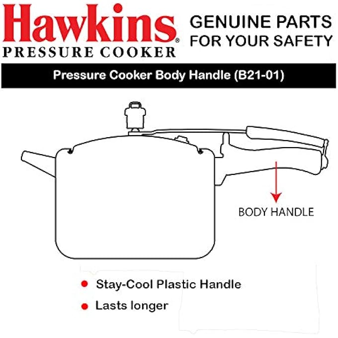 هوكينز مقبض الجسم مع مسمار ومسامير - Image 4